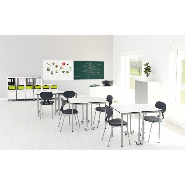 Klassenraum mit mobilen Tischen easyMoove