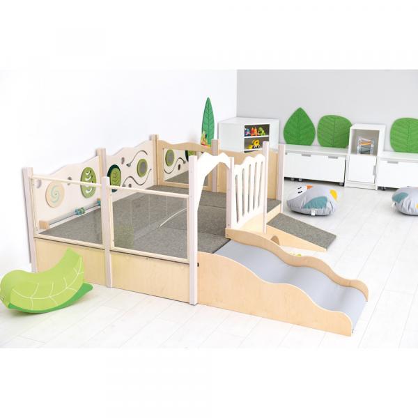 Quadro-Kinderzimmer mit Iris-Ecke