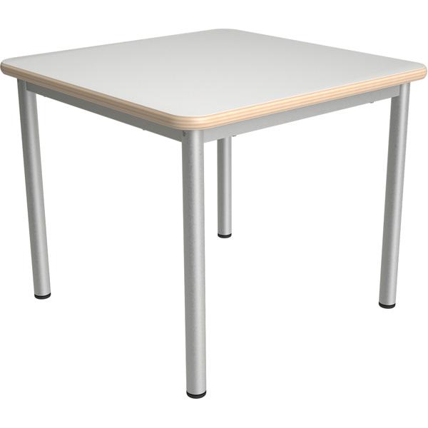 MILA Tisch 4 HPL, 70x70 cm Tischhöhe 64 cm - HPL grau