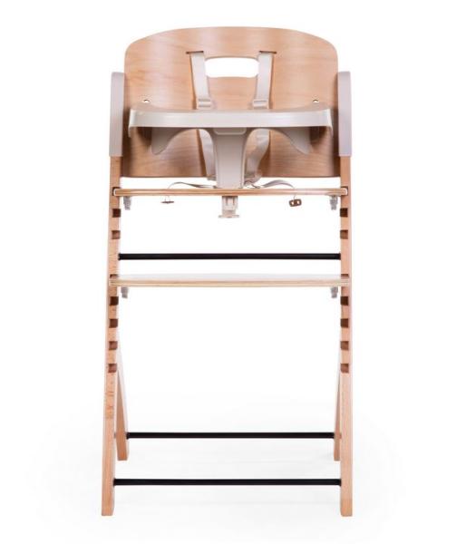 Hochstuhl EVOSIT mit Essbrett, natur