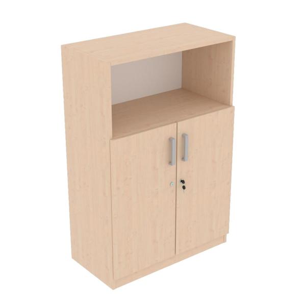 EXPO Kombi-Regal 115 mit Schrank, Ahorn E (D094327-05)