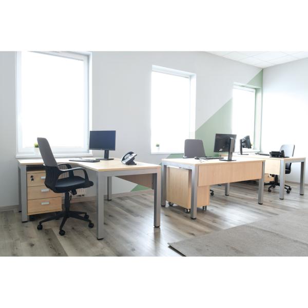 OPTO L-Schreibtisch 160, Sitzplatz rechts