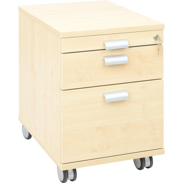 OPTO Rollcontainer mit 3 Schubladen (inkl. Hängeregister)