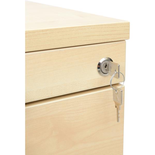 OPTO Rollcontainer mit 3 Schubladen (inkl. Hängeregister)