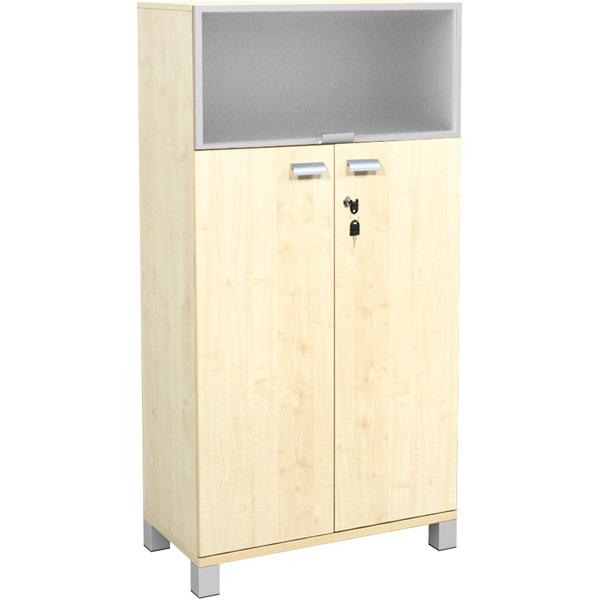 OPTO Schrank 155 mit Vitrinenfach, abschliessbar