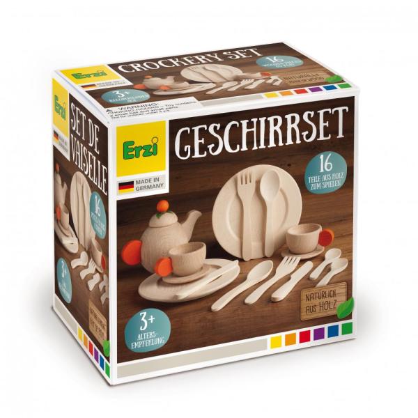 Geschirrset Natur