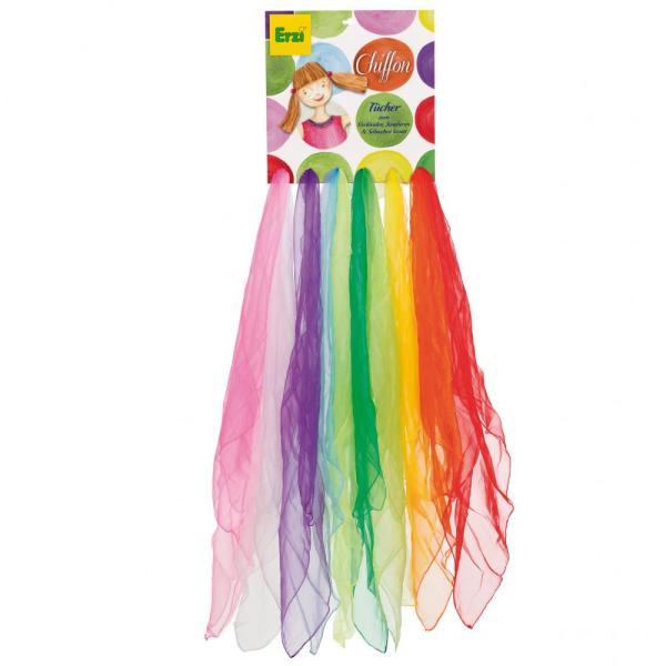 Chiffontücher, 10-er Set