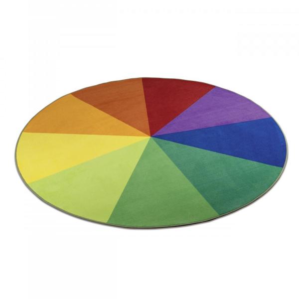 Teppich Farbkreis, Durchmesser: 180 cm