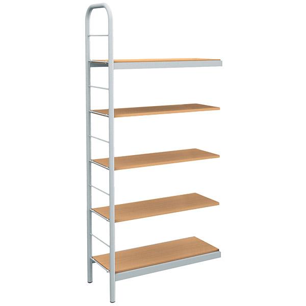 Mehrzweckregal, Zusatzmodul - alufarben