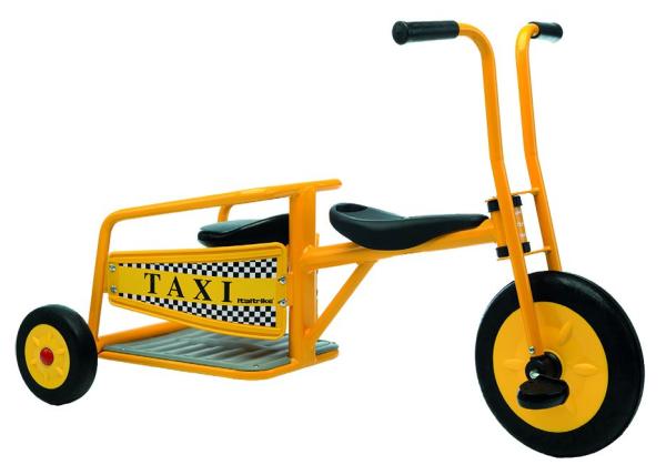 Dreirad Taxi, gelb