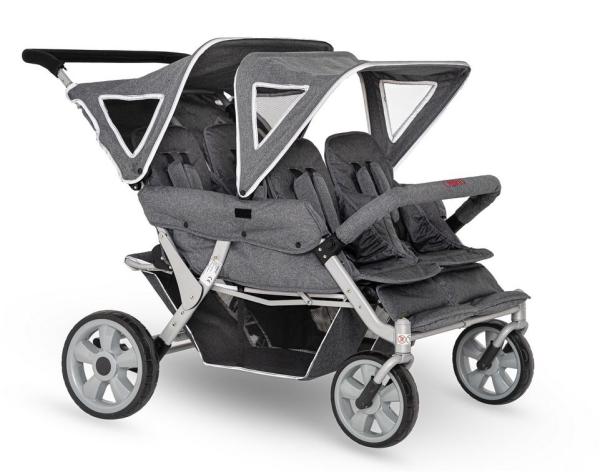 Cabrio Krippenwagen 4-Sitzer