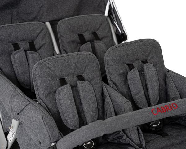Cabrio Krippenwagen 4-Sitzer