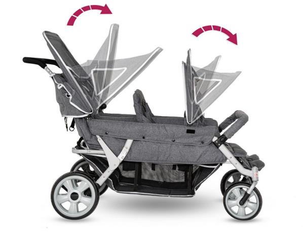 Cabrio Krippenwagen 6-Sitzer