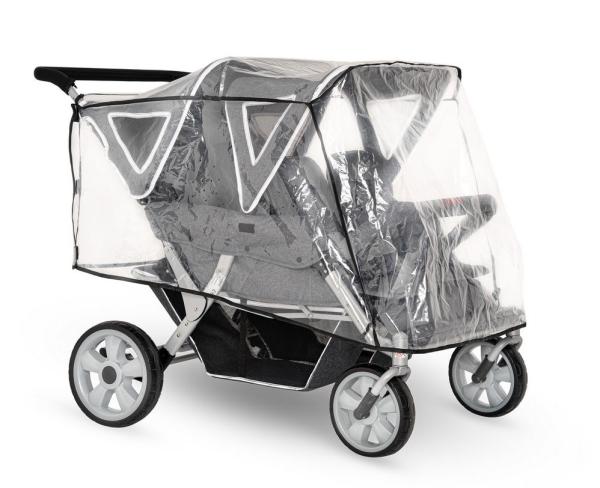 Regenverdeck für Kinderwagen 4-Sitzer