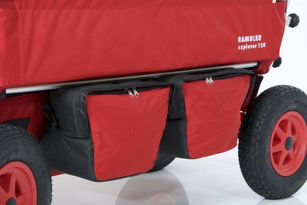 Seitentaschen (1Paar), rot