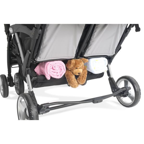 Kinderwagen 4-Sitzer Linea Quard Sport, schwarz/limone