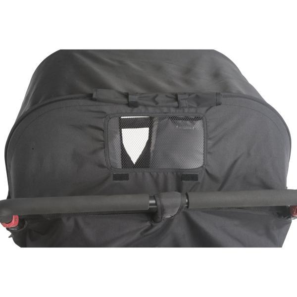 Kinderwagen 3-Sitzer Linea Quard Sport, schwarz/rot