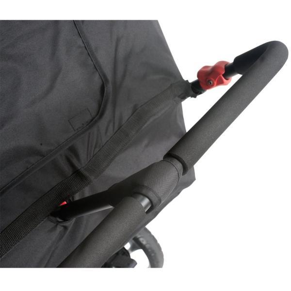 Kinderwagen 3-Sitzer Linea Quard Sport, schwarz/limone