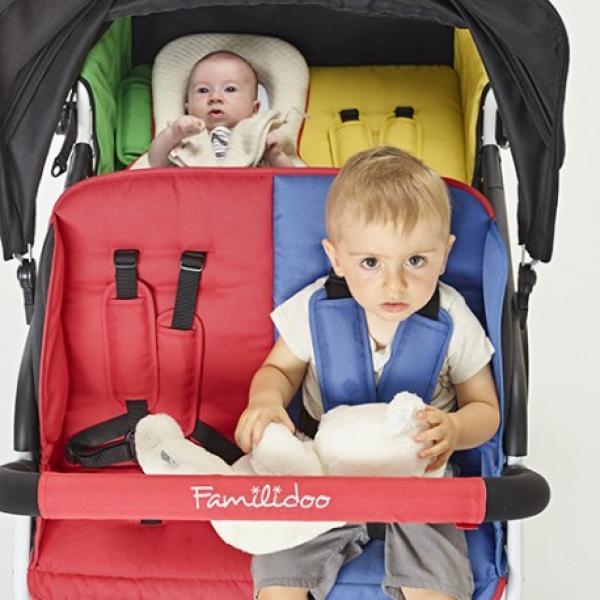 Familidoo Vierlingswagen kompakt-Lidoo City BB