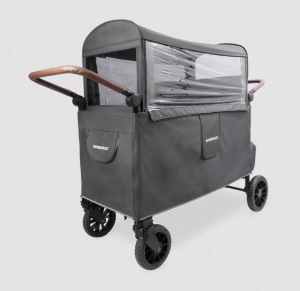 Regenverdeck für Kinderwagen WonderFold Stroller Pro 6-Sitzer