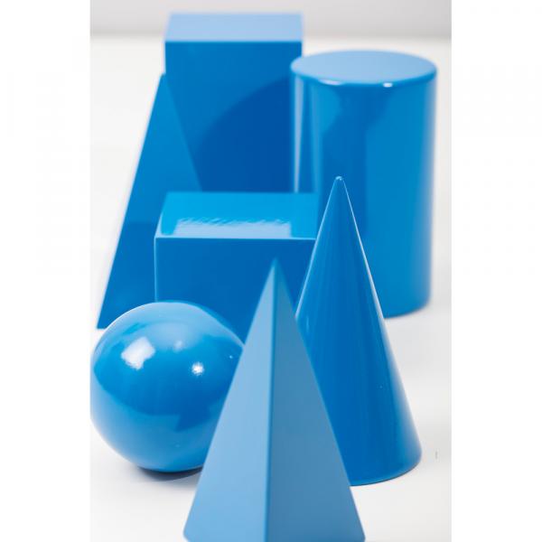 Volumenkörper aus Kunststoff, blau