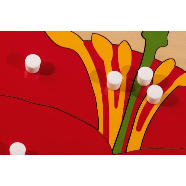 Montessori Botanisches Puzzle, Blüte