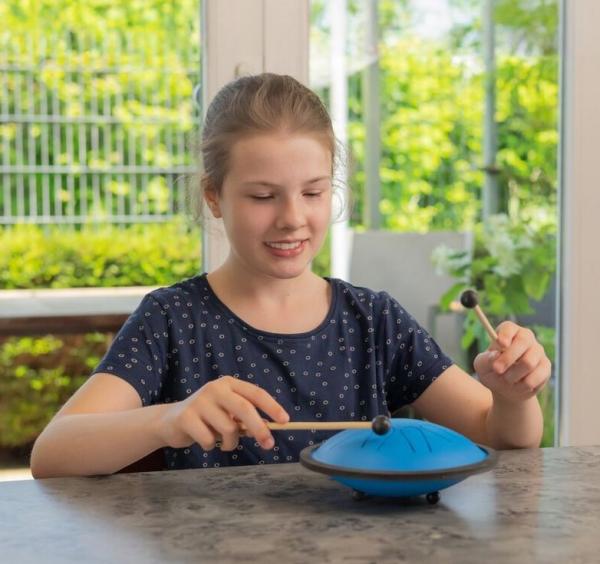 TONGO-GO Stahlzungentrommel 6“ Pocket, blau