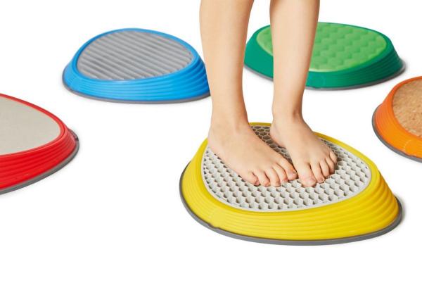 Taktile Flusssteine, 5er-Set