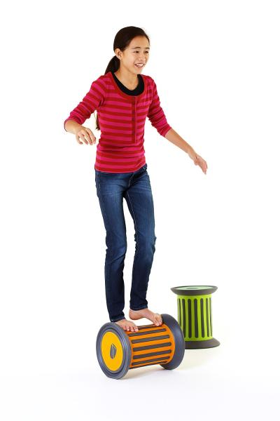 Rolle ohne Sand, orange