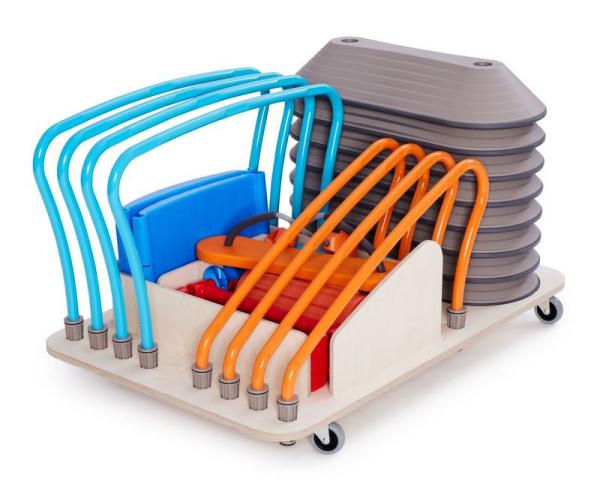 Aufbewahrungswagen für Mini Parkour®