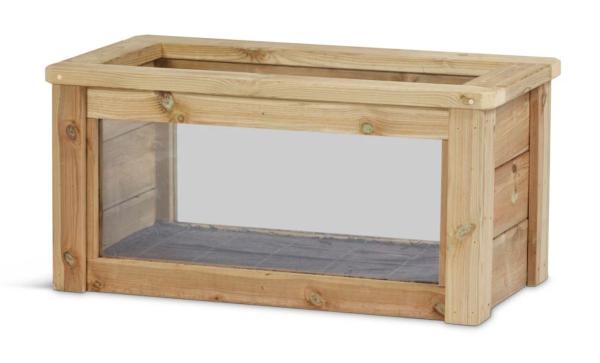 Outdoor - Hochbeet mit transparenten Wänden