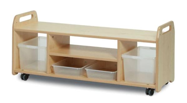 Natura Staffeleiwagen für 4-Malplätze, hoch