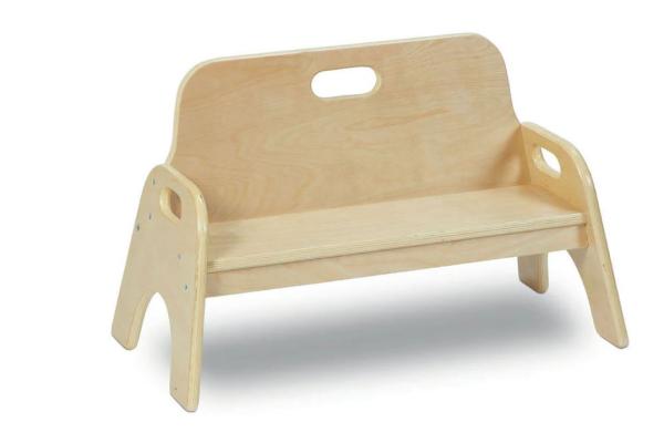 Sitzbank Mike, Sitzhöhe 21 cm, für Tischhöhe 40 cm