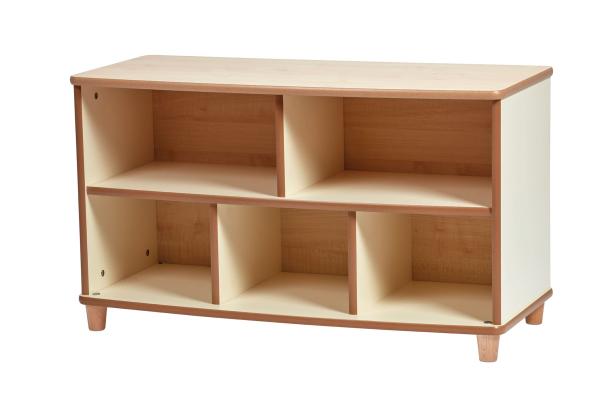 Natura Offenes Regal, 5 Fächer, H 56 cm