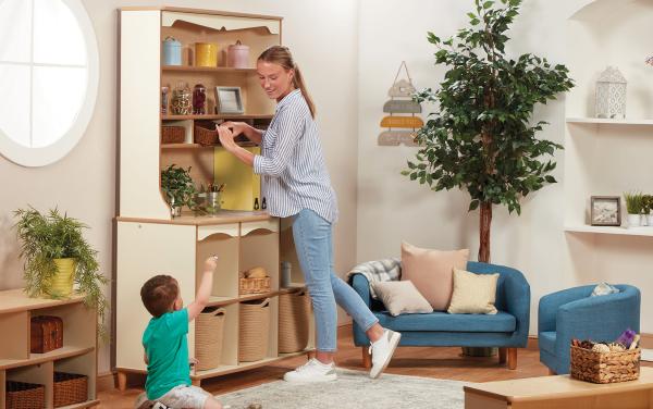 Natura Offener Hochschrank, H 189 cm