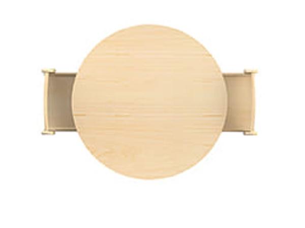 Natura Tisch klein, rund, Ø 75 cm