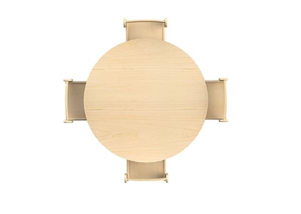 Natura Tisch medium, rund, Ø 90 cm