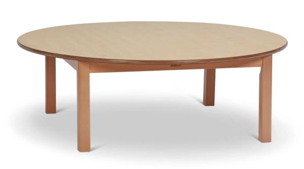 Natura Tisch gross, rund, ∅ 120 cm + 8 Stühle Mill - Gr. 2