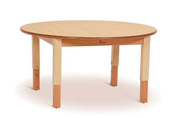 Natura Tisch medium, rund, Ø 90 cm, hvst. 32-53 cm
