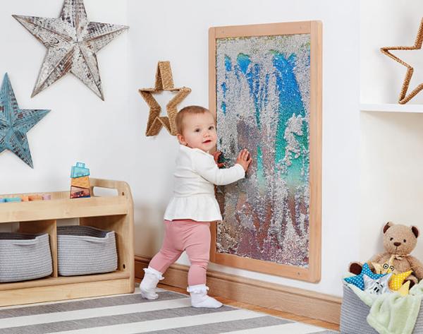 Sensorische Paillettentafel