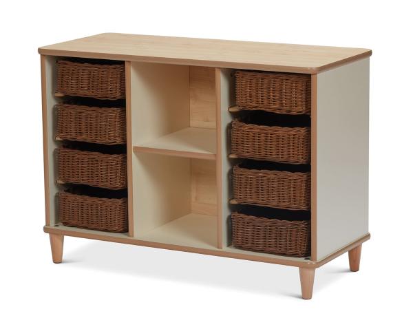 Natura Kommode, 8 Körbe, H 70 cm