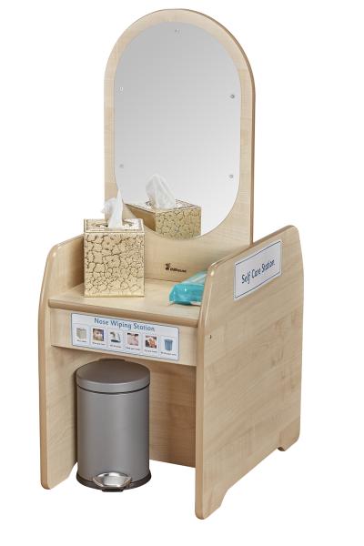 Natura Hygieneregal mit Spiegel