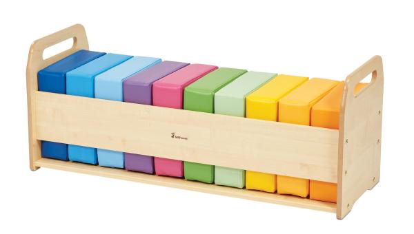 Natura Regenbogen-Kissenset mit Behälter