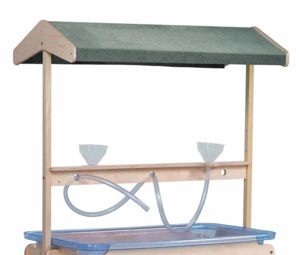 Trichteraufsatz für Maxi-Sand- und Wasserspieltisch, mit Sonnendach