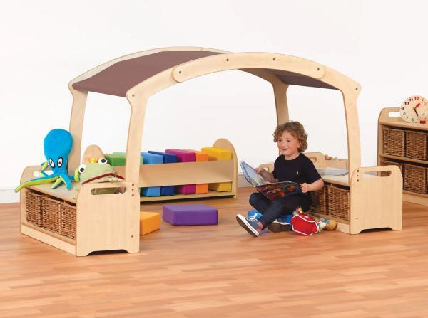 Natura Spielnest klein, 6 Behälter