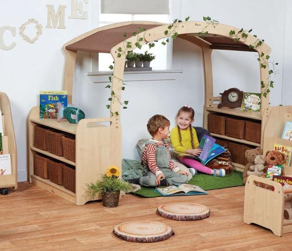 Natura Offenes Regal M, B 90 cm