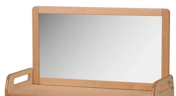 Natura Aufsatz-Spiegel für Regale B 90 cm