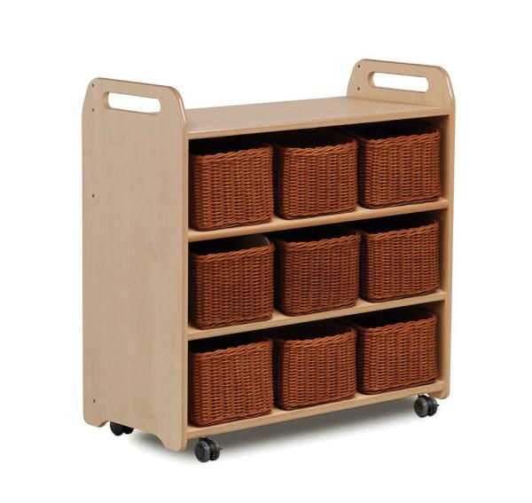 Natura Mobiles Regal L, mit Rückspiegel, B 90 cm