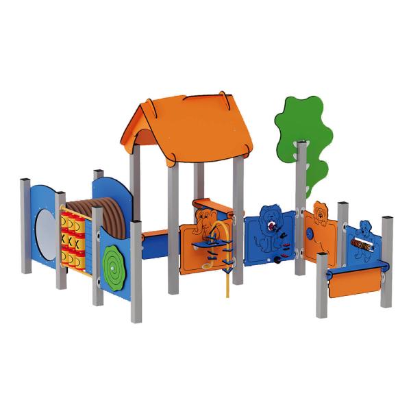 Quadro Me Baby Häuschen mit Tunnel 12320