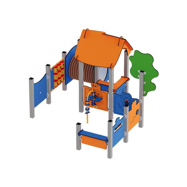 Quadro Me Baby Häuschen mit Tunnel 12320